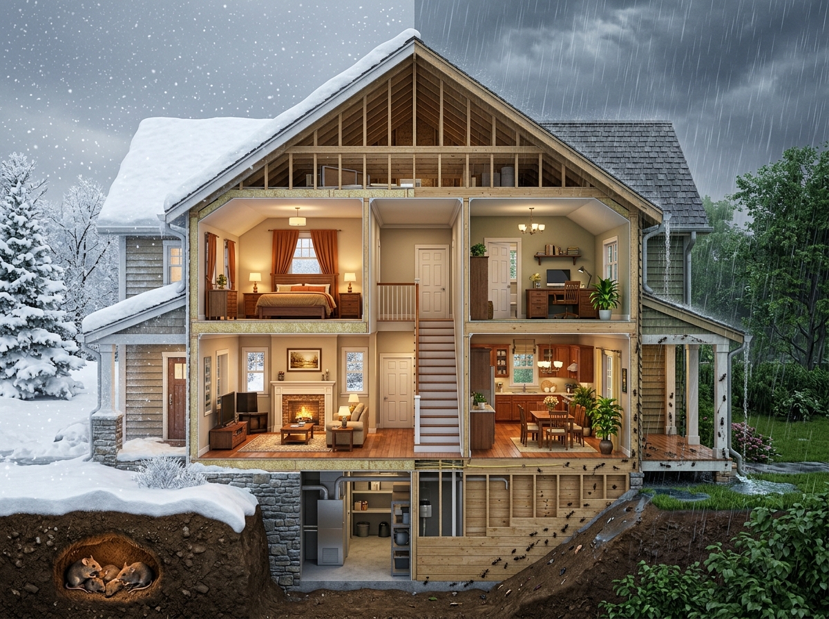Discover how shifting temperatures and seasonal weather drive pests indoors. Learn key seasonal patterns and practical ways to protect your home year-round.